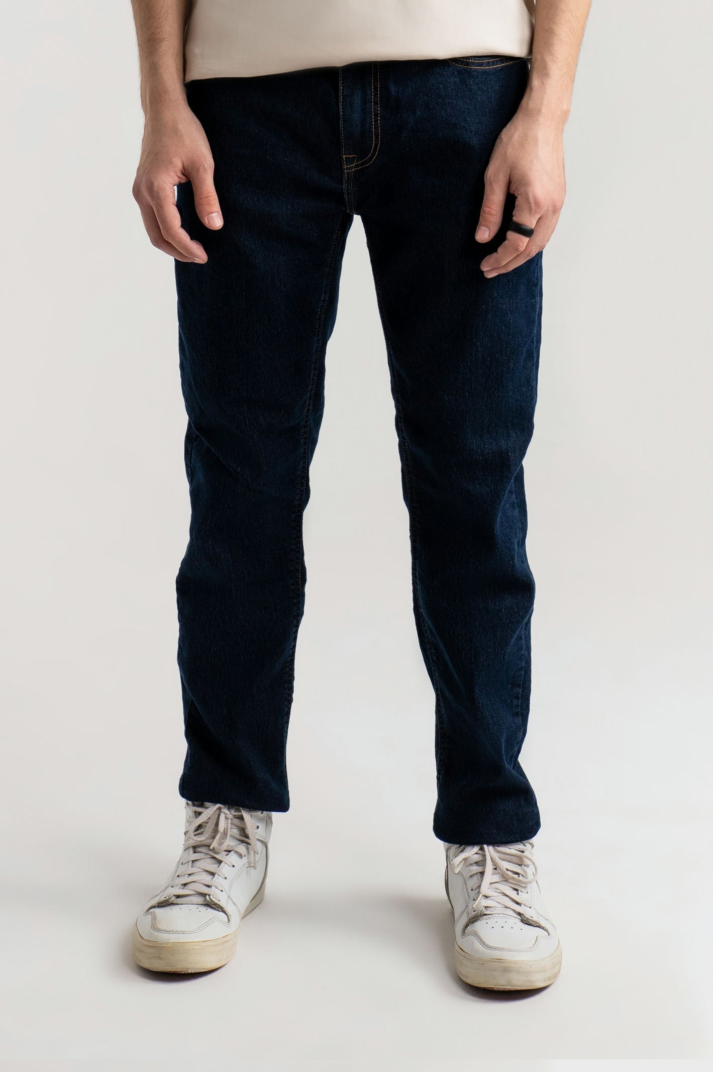 Dark Blue Slim fit Jeans - 9figure