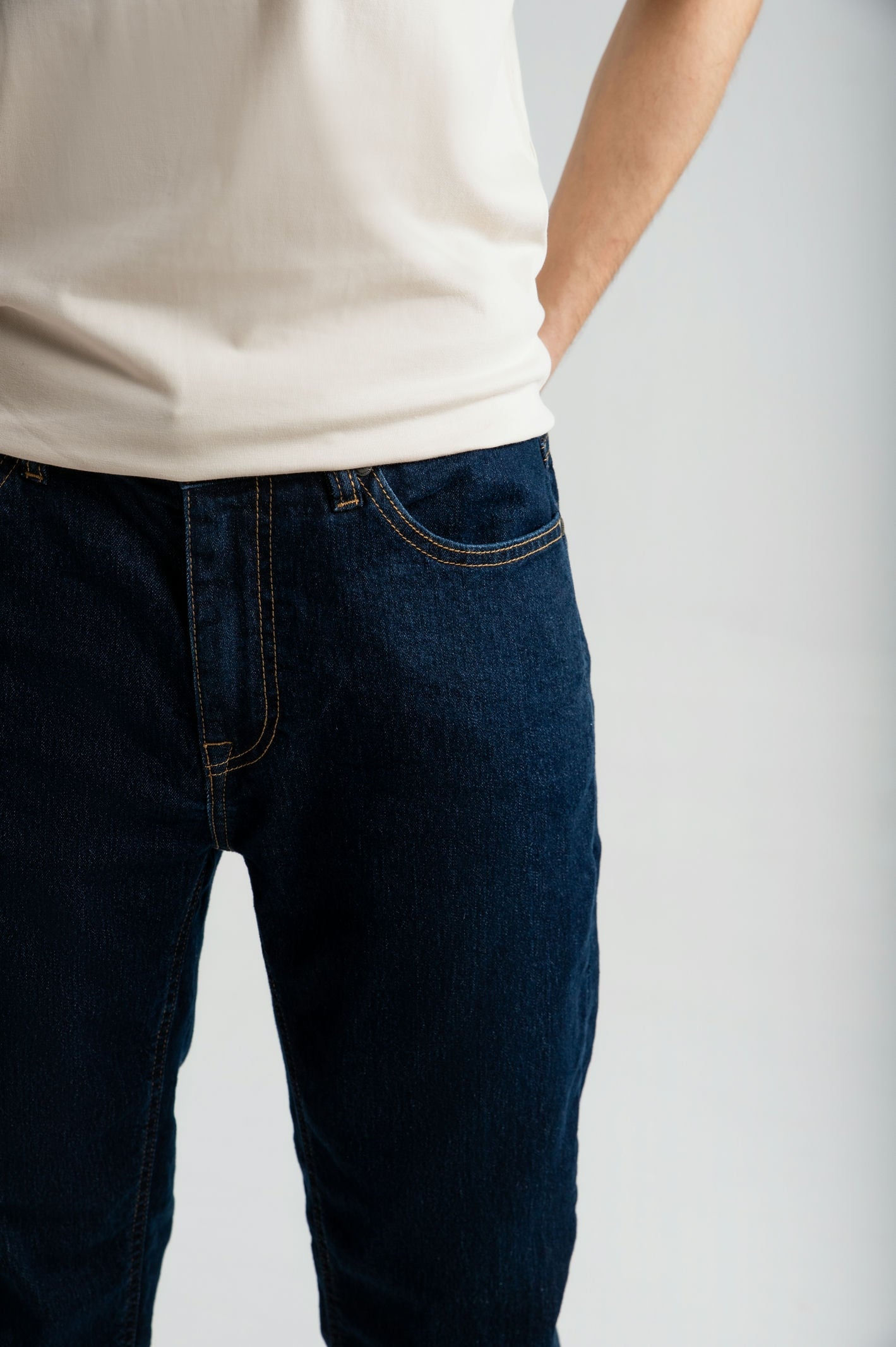 Dark Blue Slim fit Jeans - 9figure