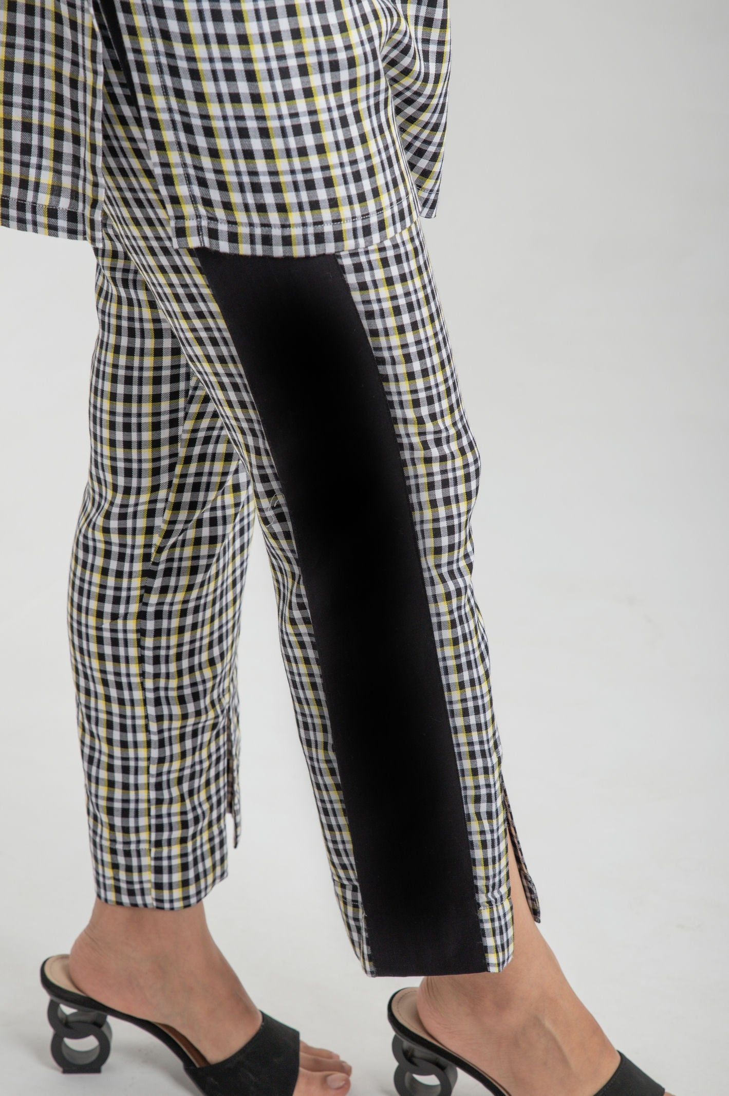 Checkered Co-ord with a pocket - 9figure