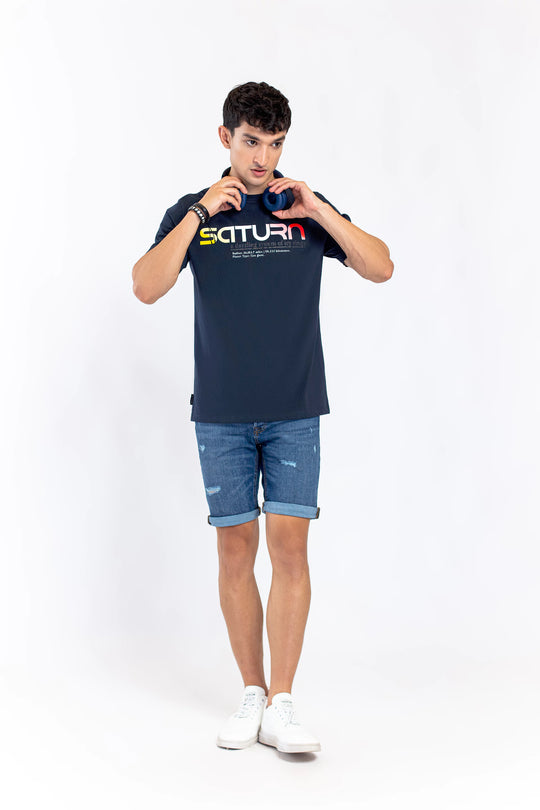 Texted Graphic T-Shirt - 9figure