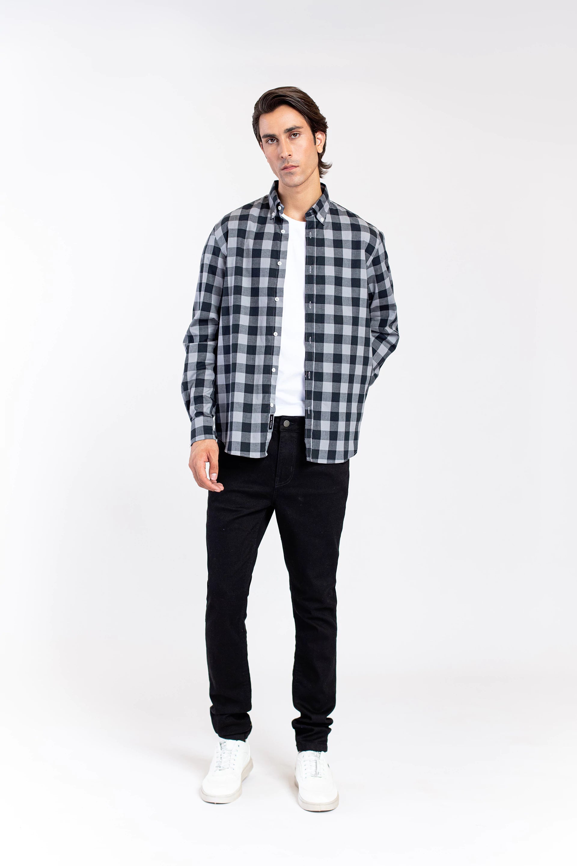 Button Down Checkered Shirt - 9figure