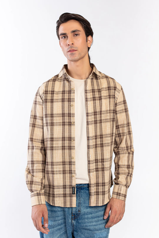 Button Down Checkered  Shirt - 9figure