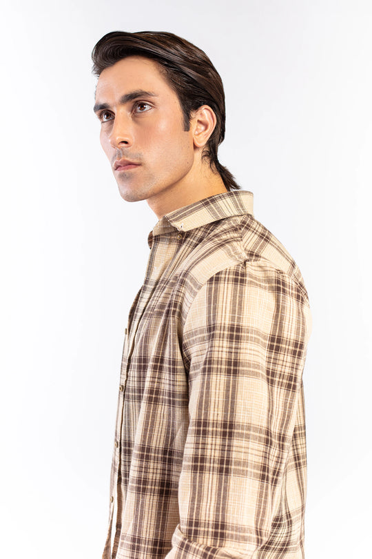 Button Down Checkered  Shirt - 9figure