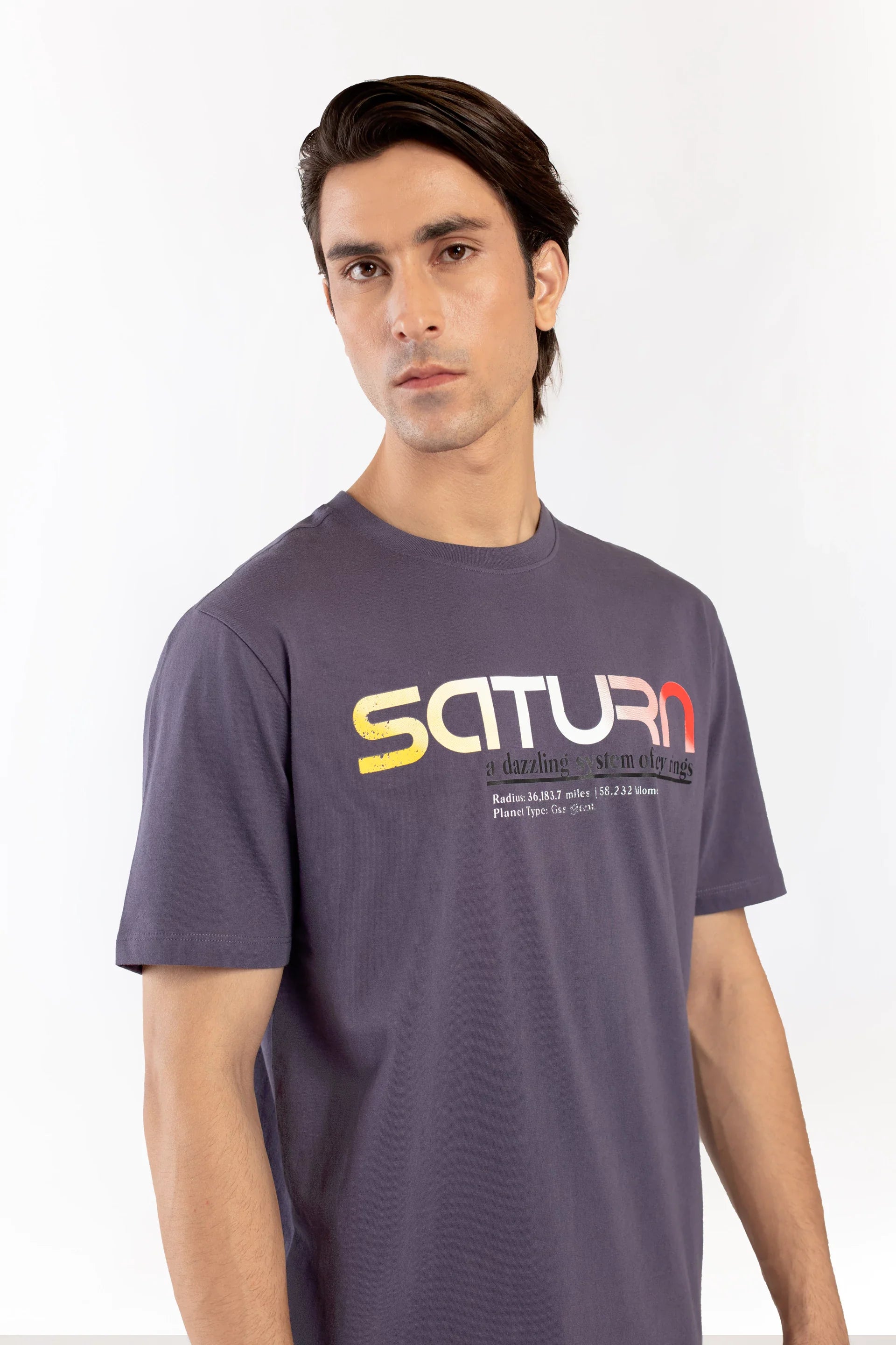 Texted Graphic T-Shirt - 9figure