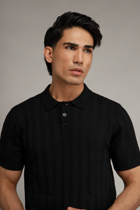 Basic Textured Polo