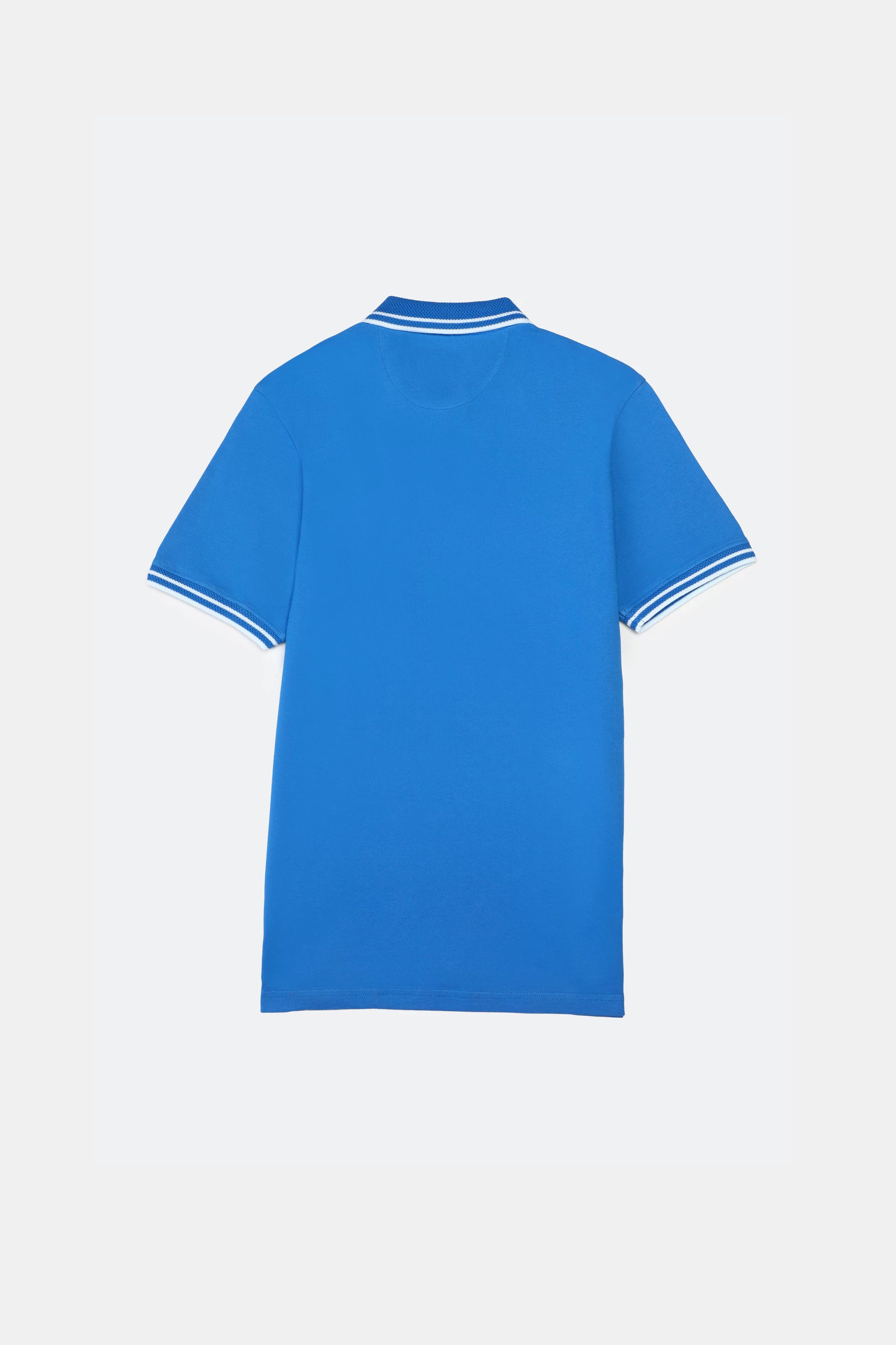 Jacquard Collar Polo Shirt - 9figure