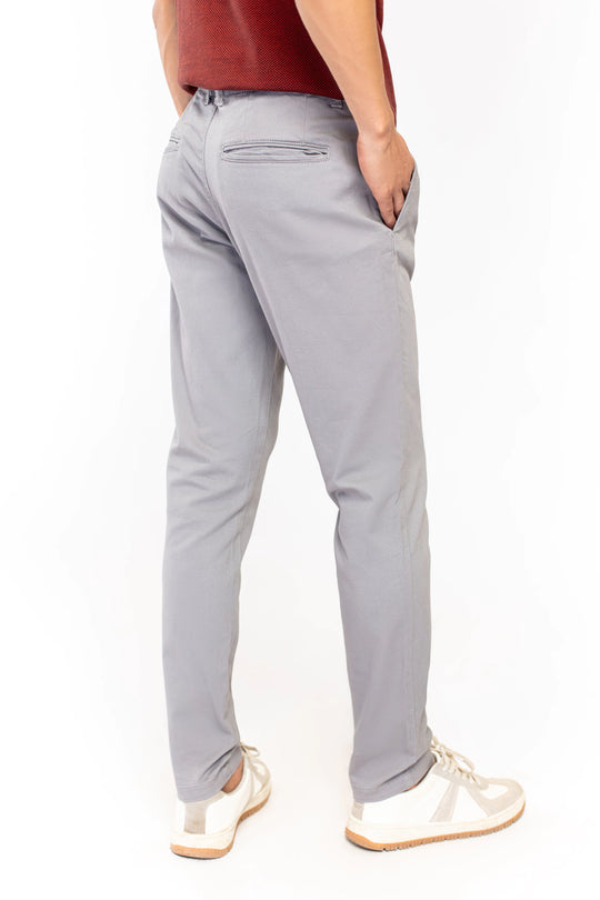 Basic Grey Chinos - 9figure