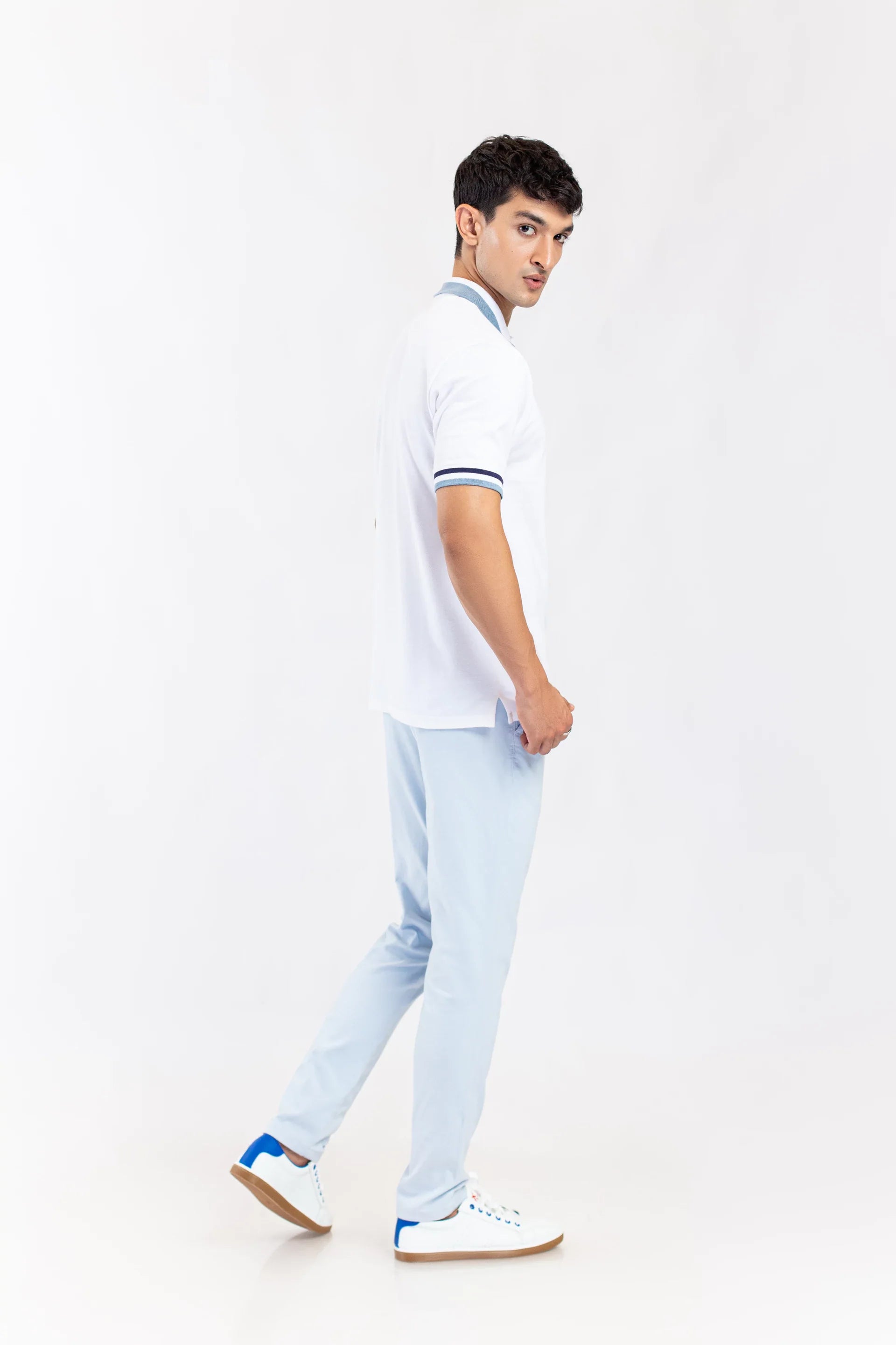 Tipping Collar Polo Shirt - 9figure