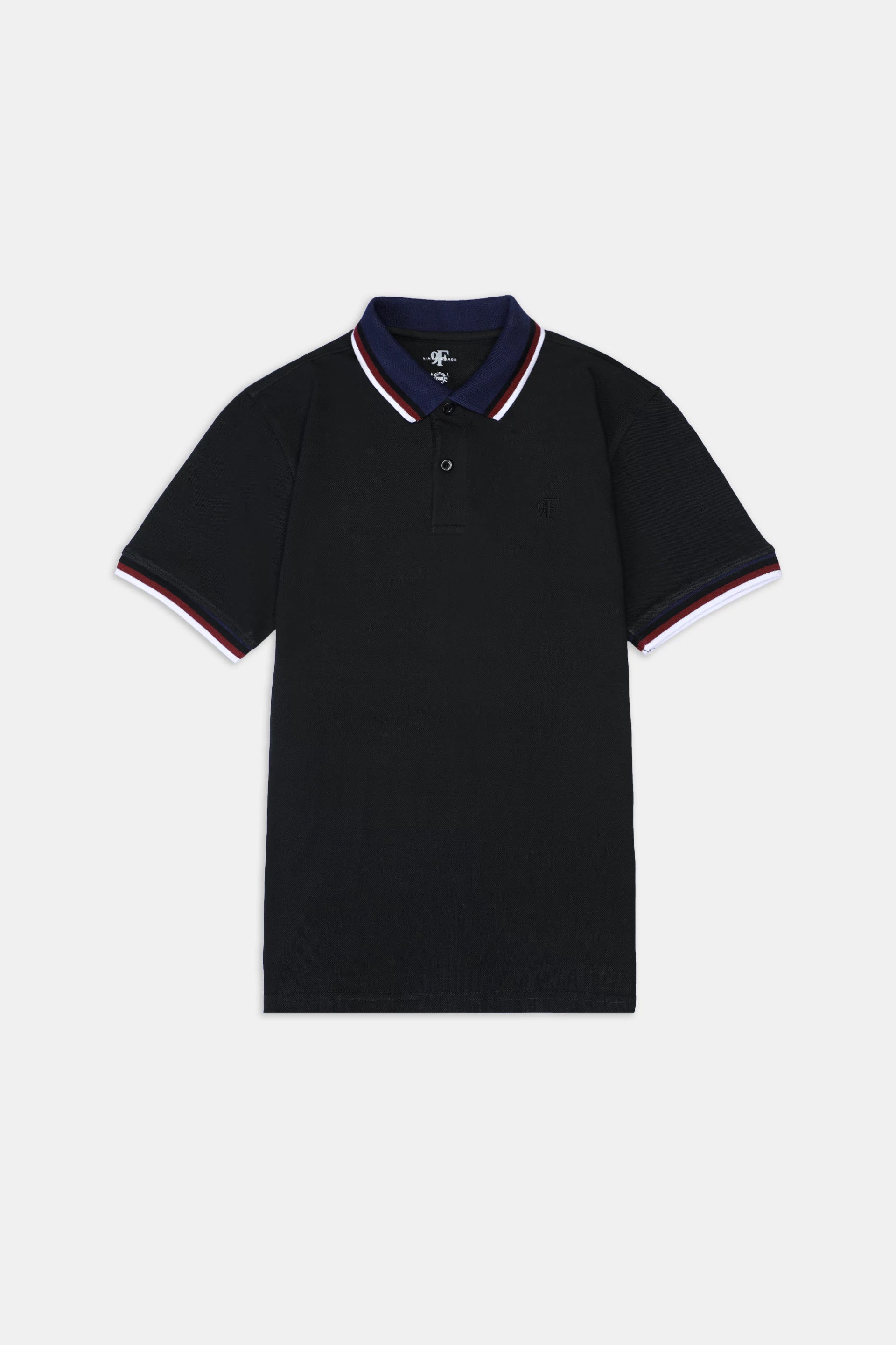 Tipping Collar Polo Shirt - 9figure