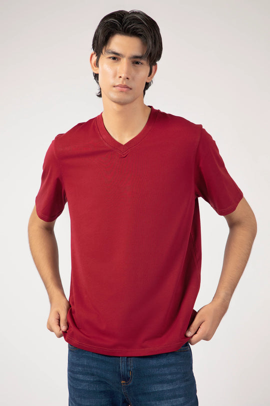 Basic V-Neck T-Shirt