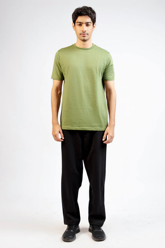 Basic Textured T-Shirt