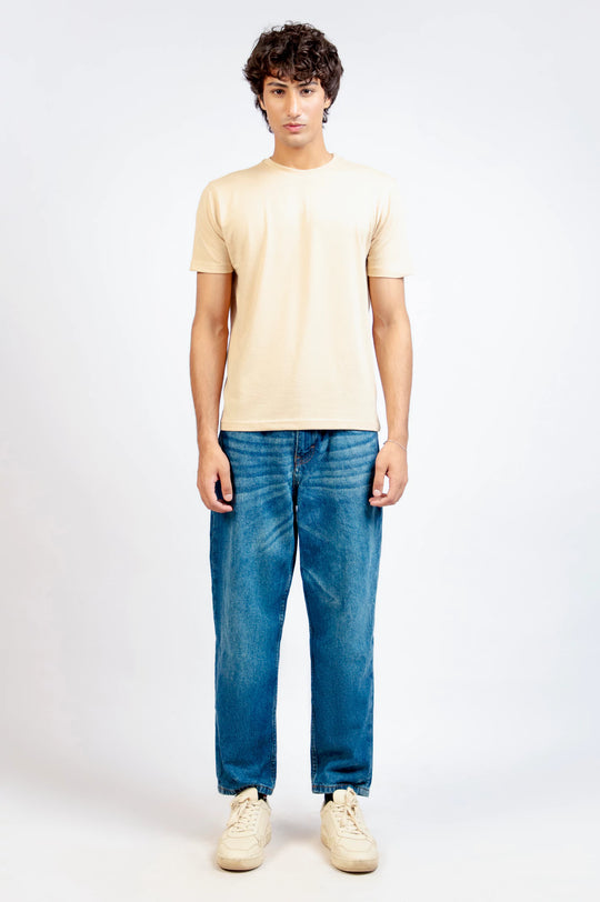 Basic Textured T-Shirt