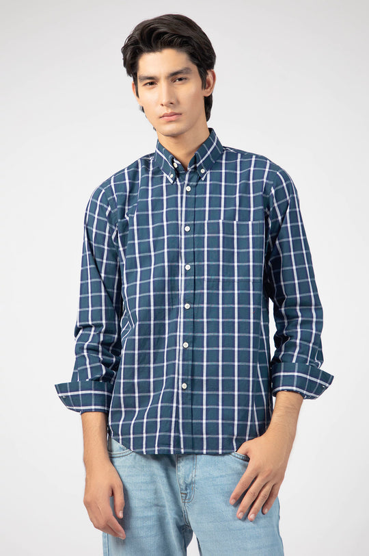 Button Down Checkered Shirt