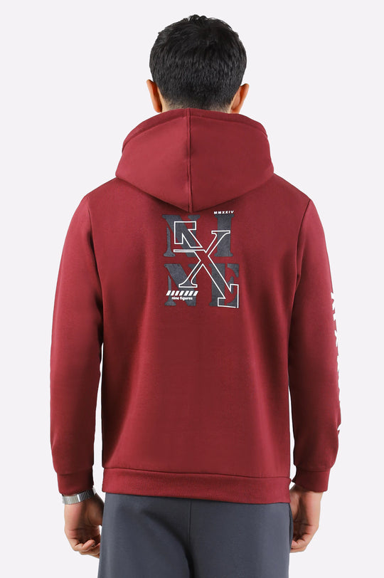 Mens Graphic Pullover Hoodie