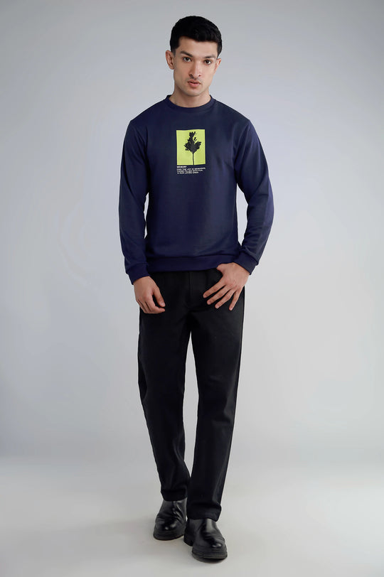 Mens Graphic Regular Sweatshirt