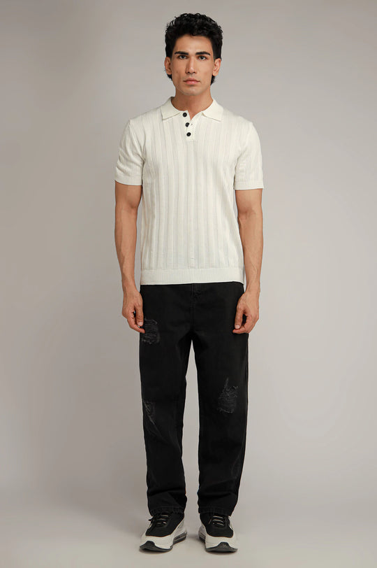 Basic Textured Polo