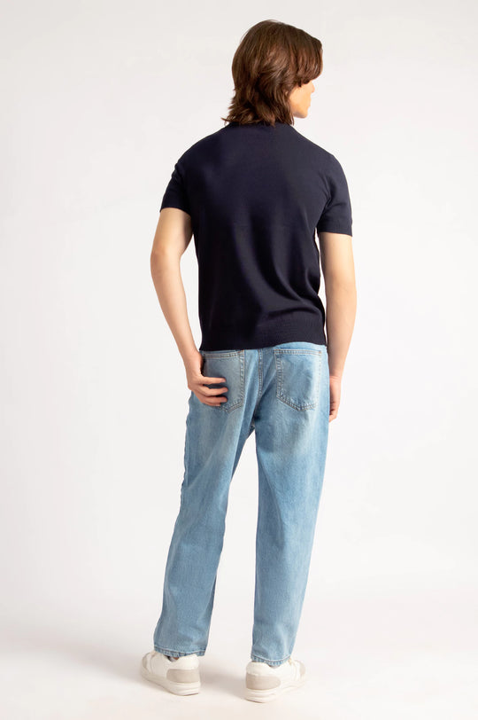 Basic Knitted T-Shirt