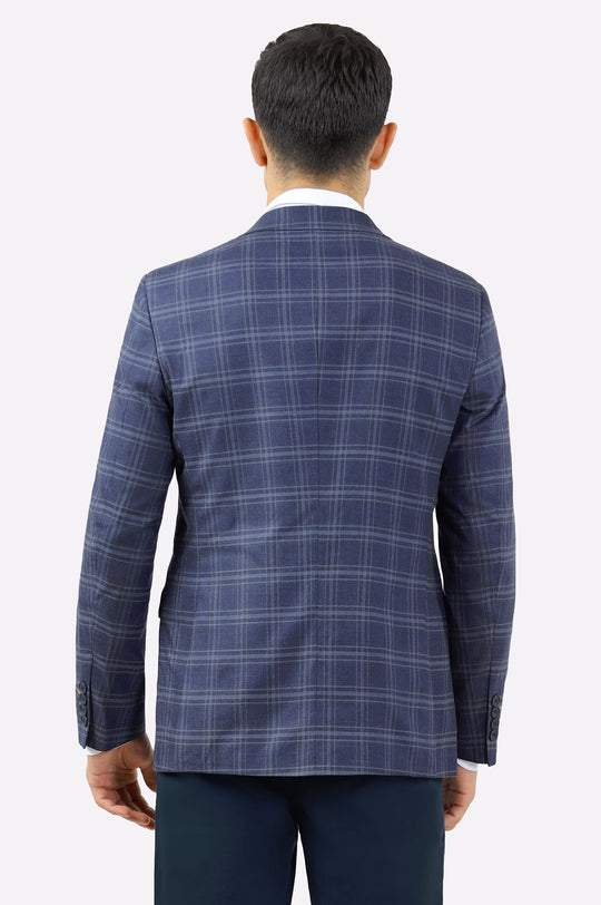Navy Blue Men Blazer