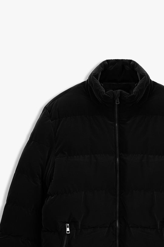Mock Neck Puffer Jacket