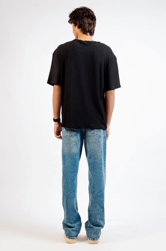 Basic Textured T-Shirt