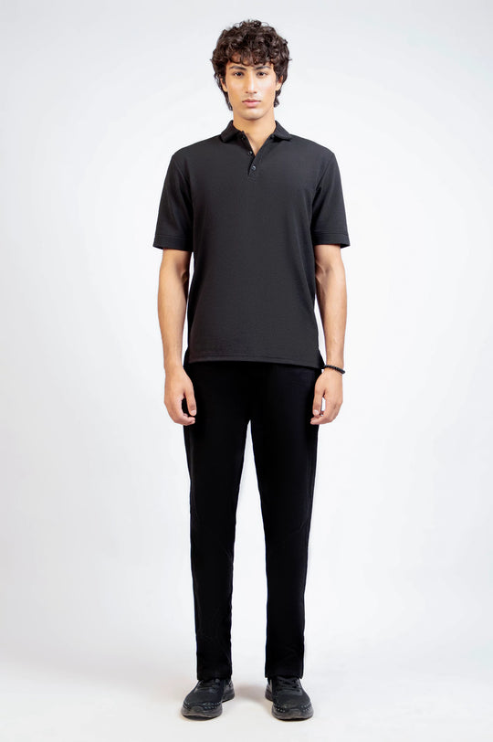 Basic Textured Polo