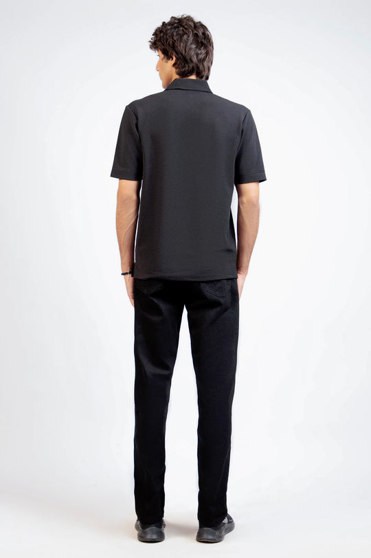 Basic Textured Polo