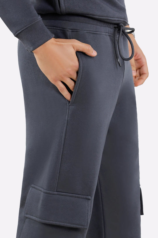 Mens Basic Cargo Sweatpant