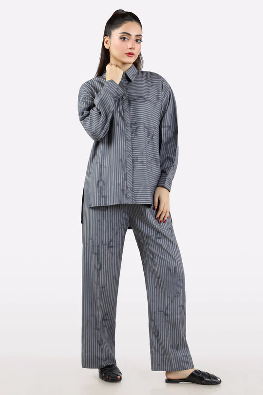 Striped Cotton Co-ord Set