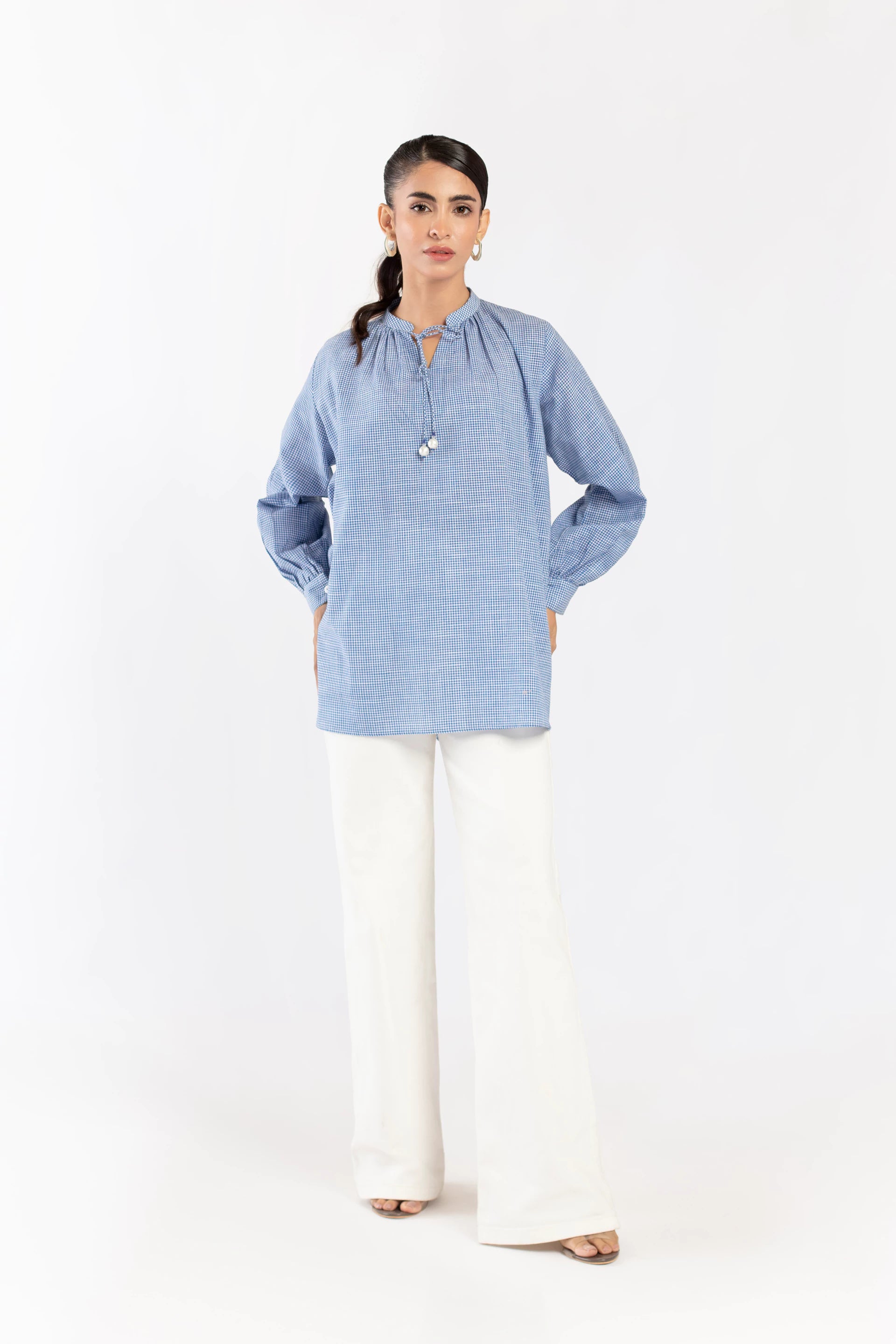 Blue Short Shirt - 9figure