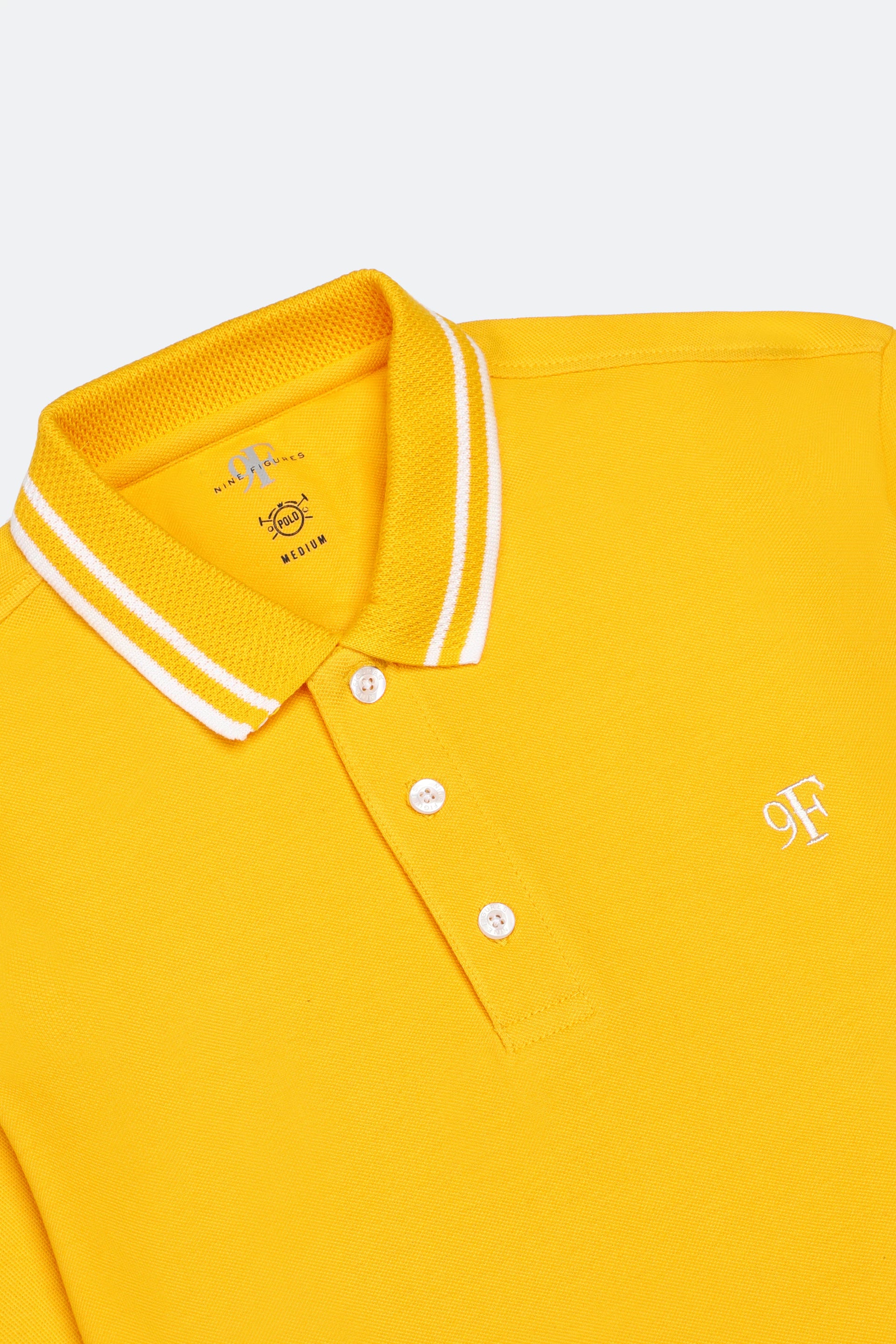 Jacquard Collar Polo Shirt - 9figure