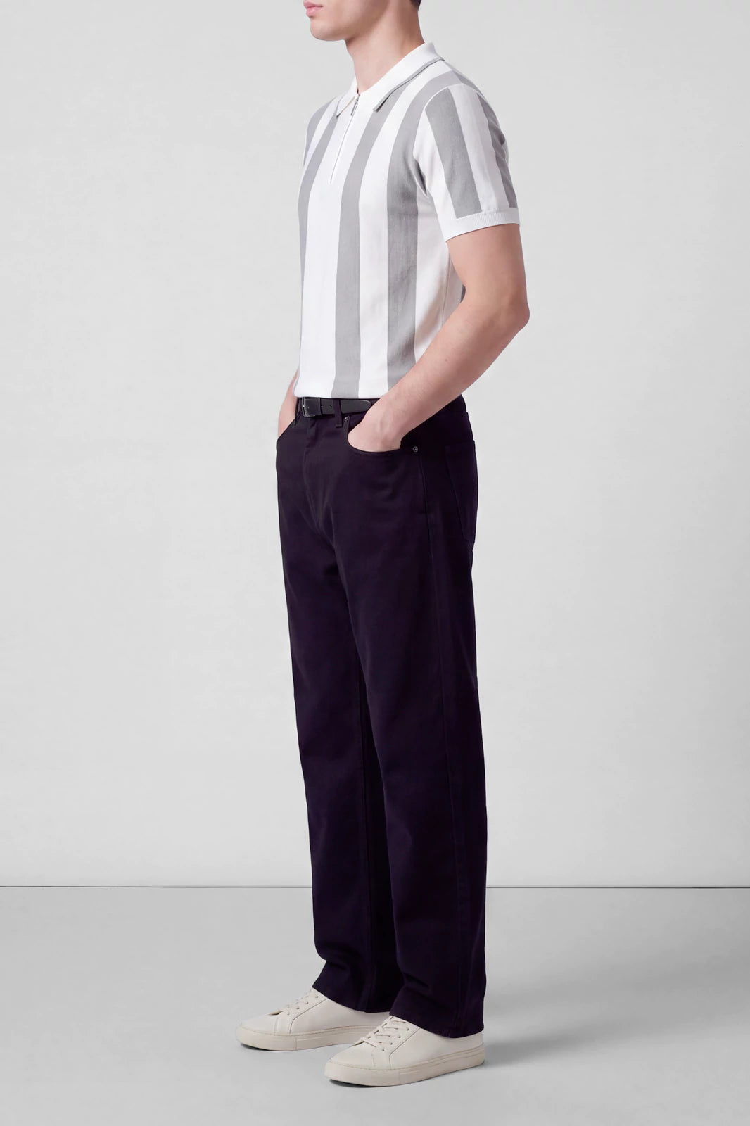 Men's Zipper Polo