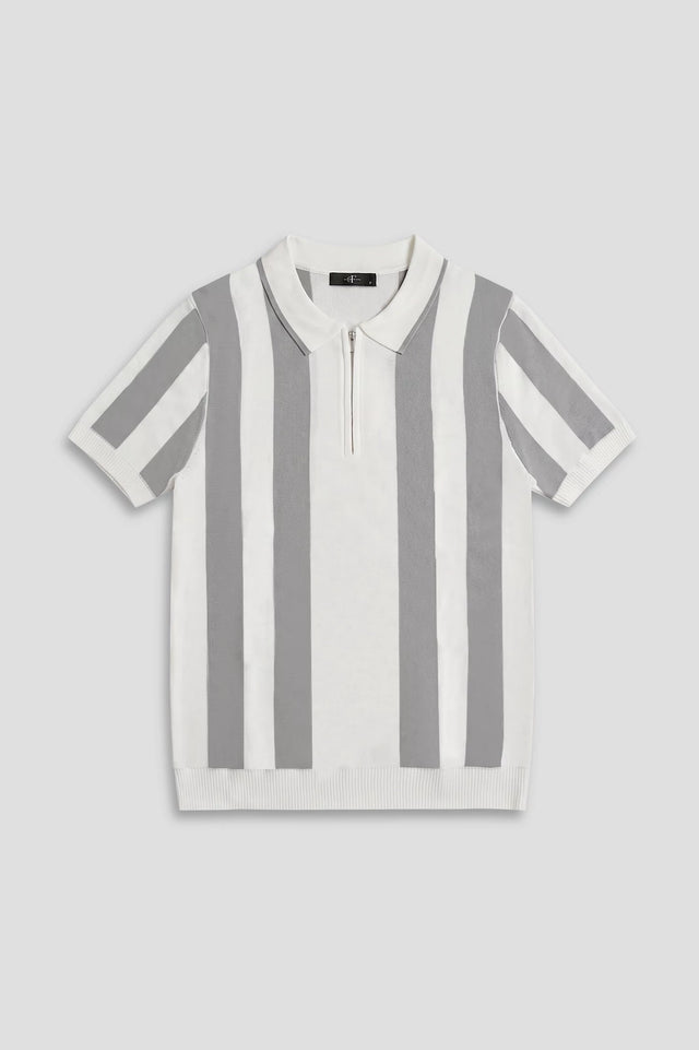 Men's Zipper Polo