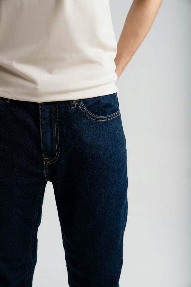Dark Blue Slim fit Jeans - 9figure