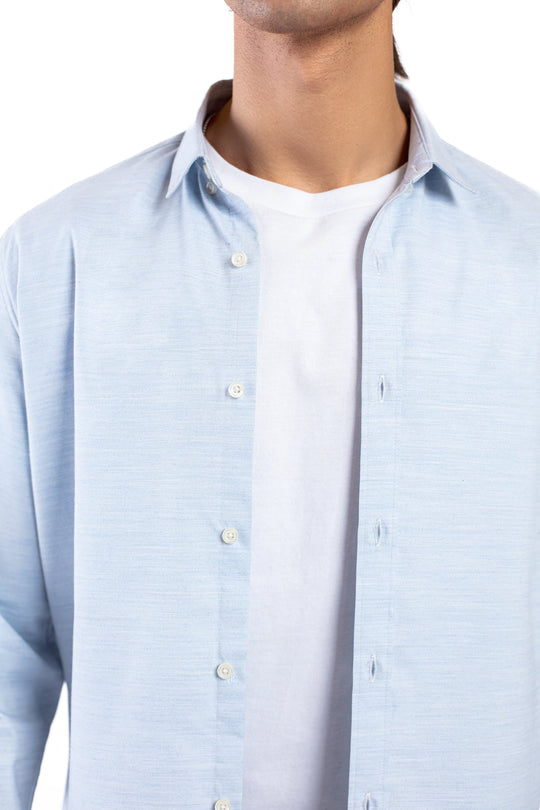 Button Down Textured Shirt - 9figure