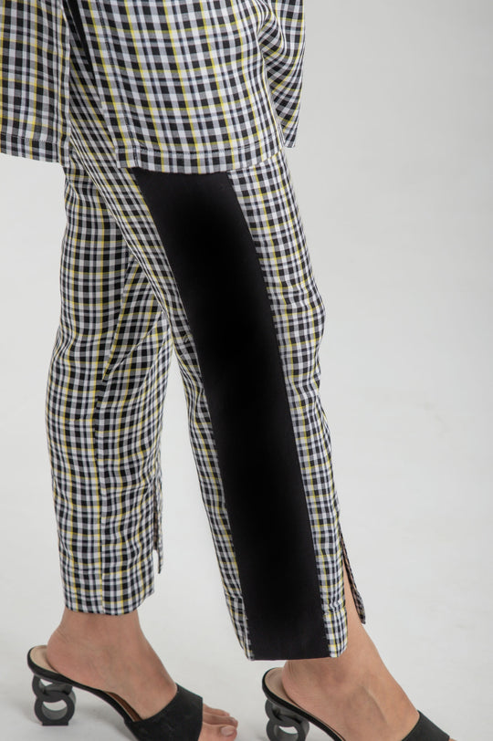 Checkered Co-ord with a pocket - 9figure