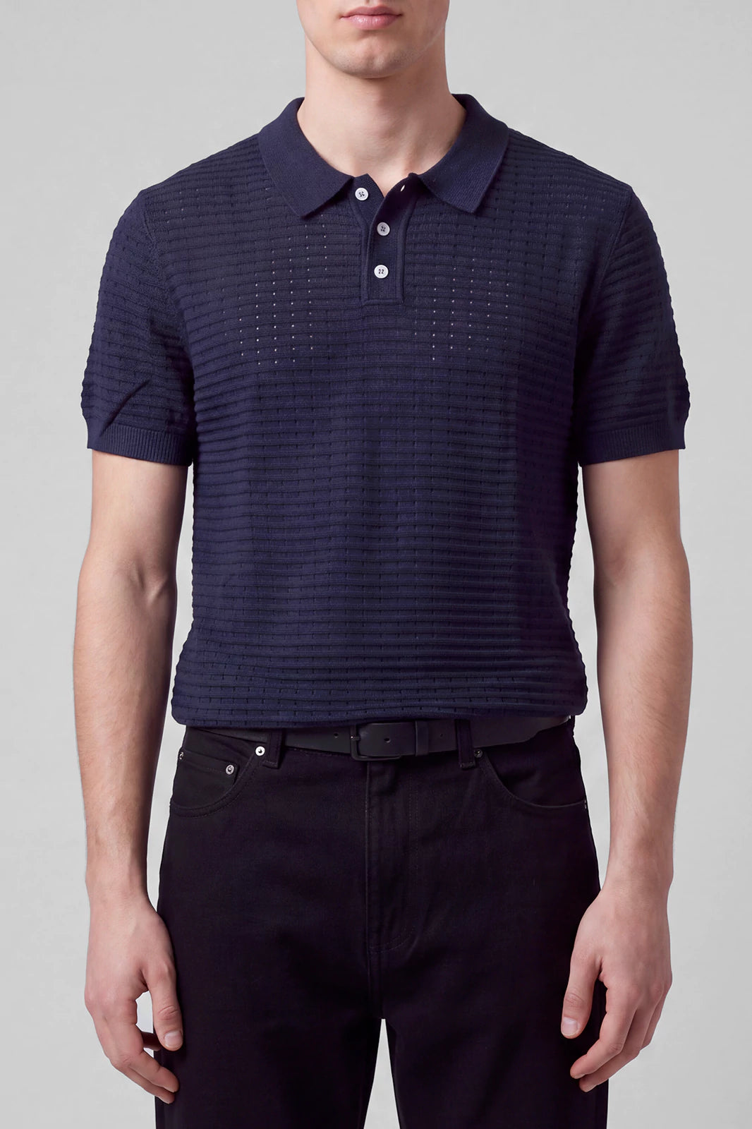 Basic Textured Polo