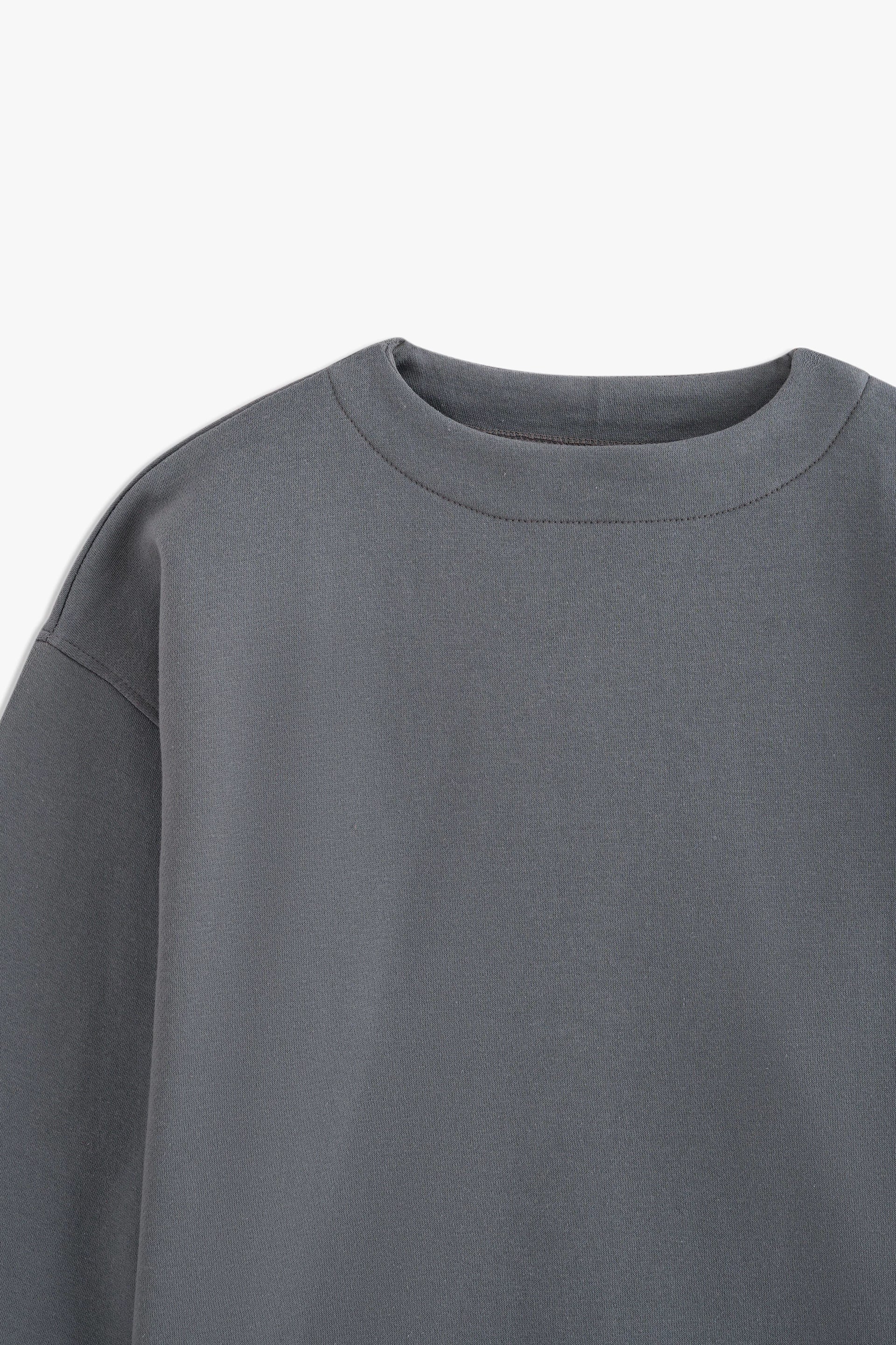 Mock Neck Loose Fit Top