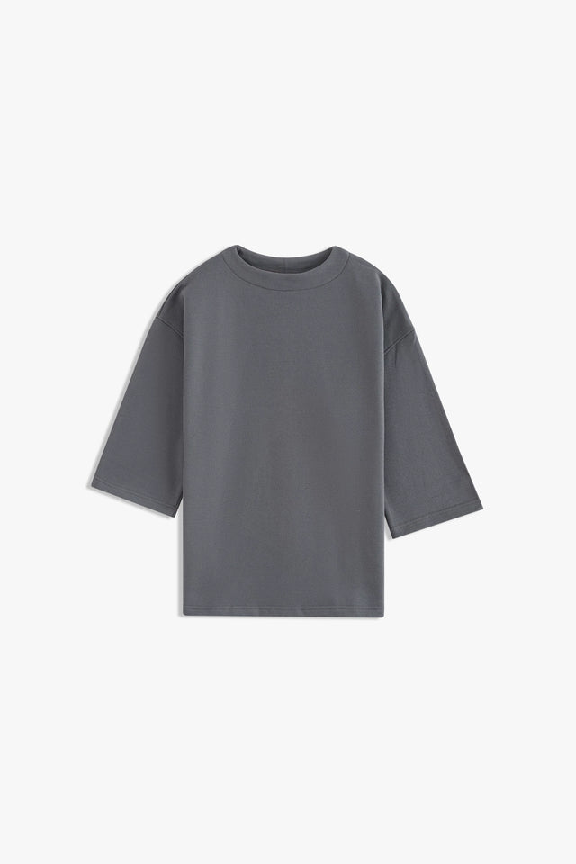 Mock Neck Loose Fit Top