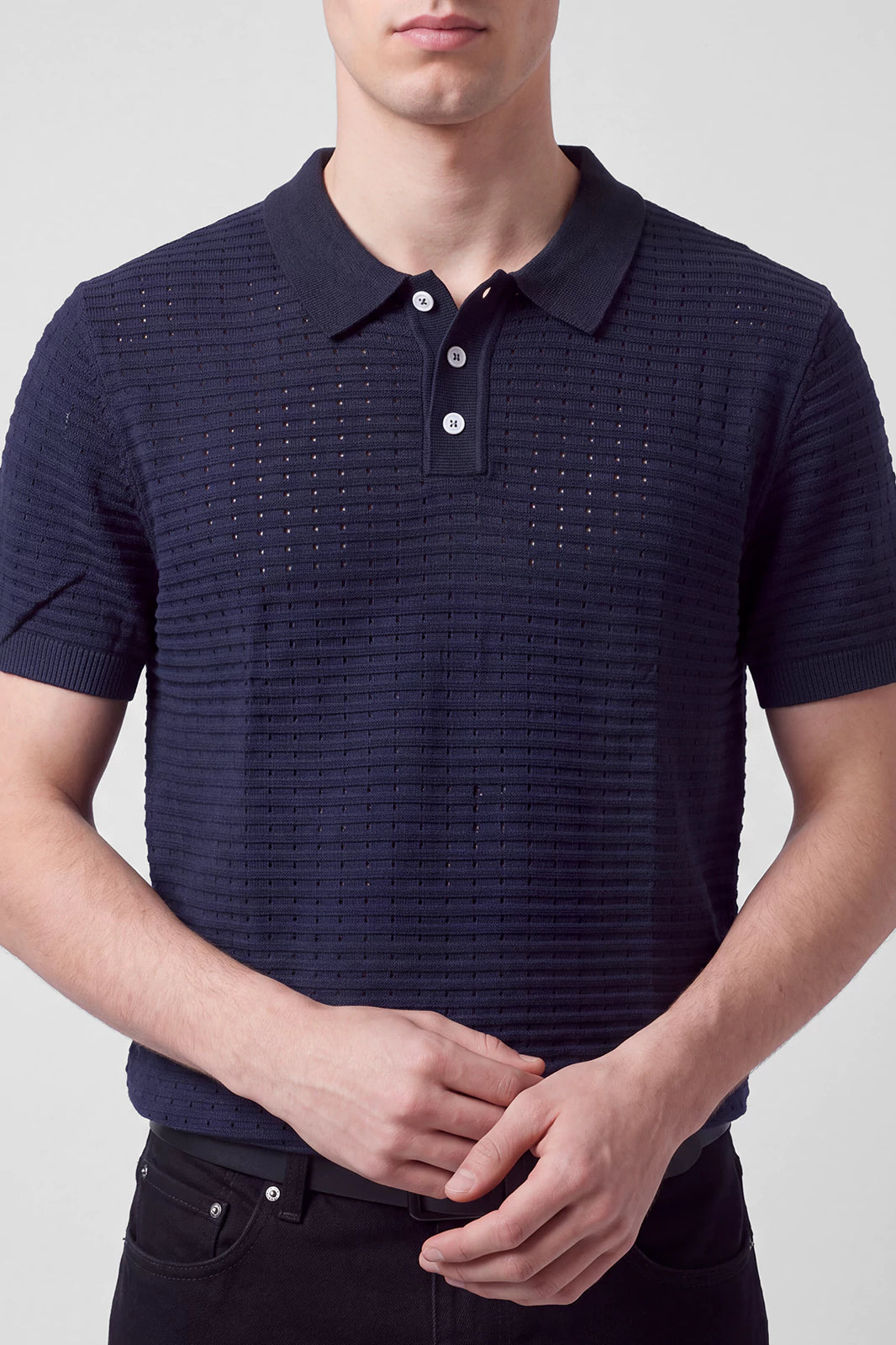 Basic Textured Polo
