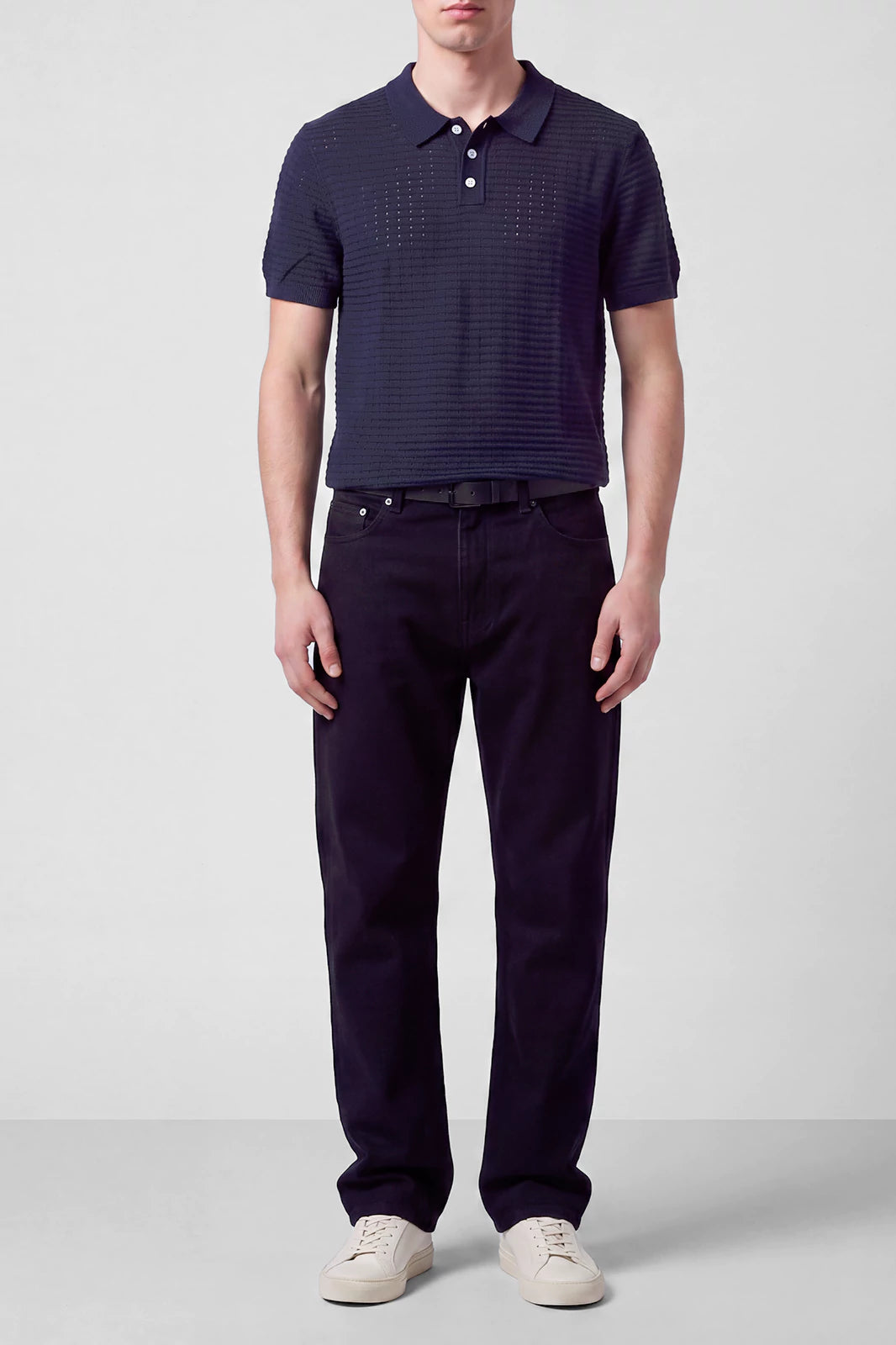 Basic Textured Polo