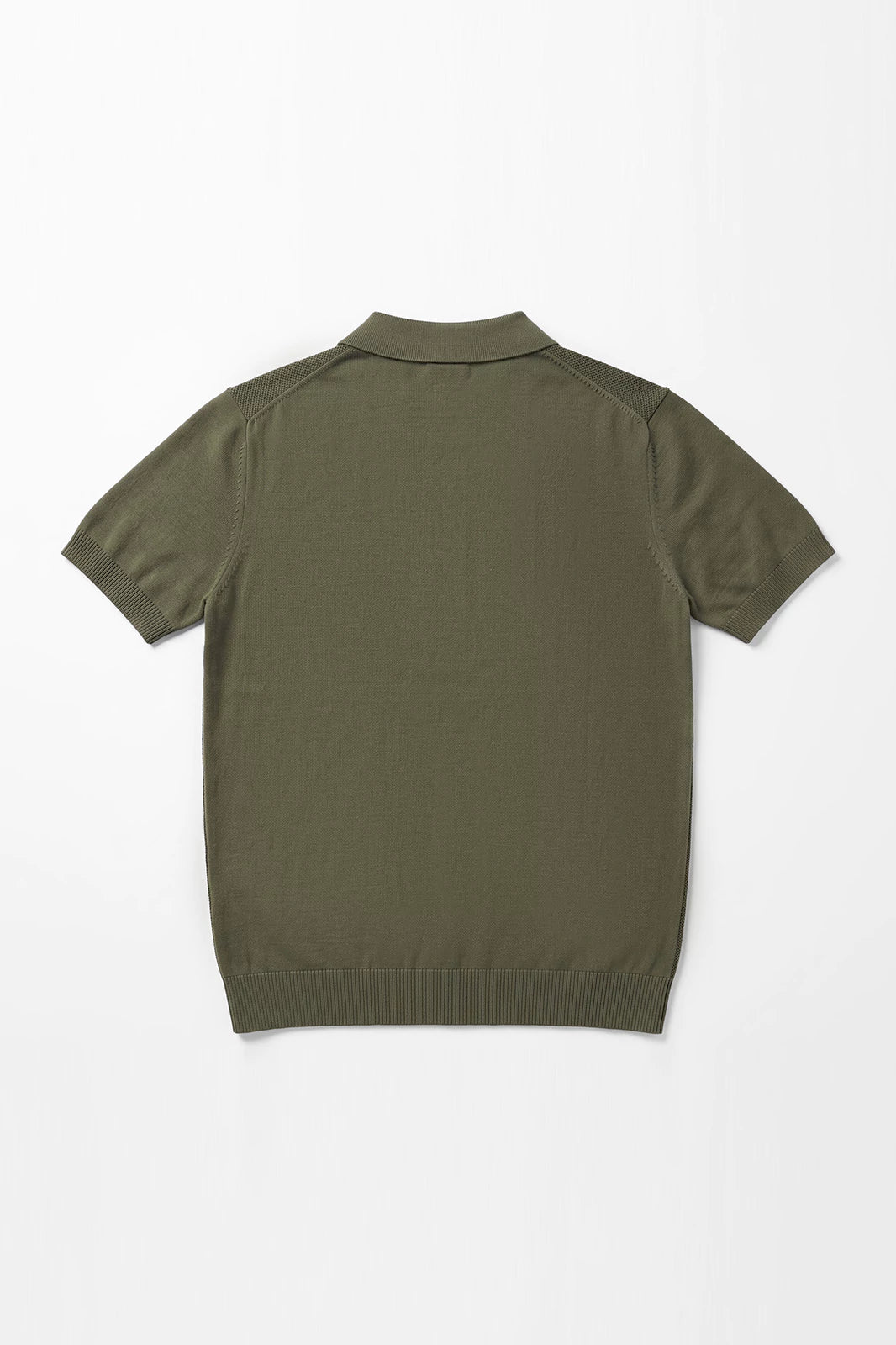 Zipper Textured Polo