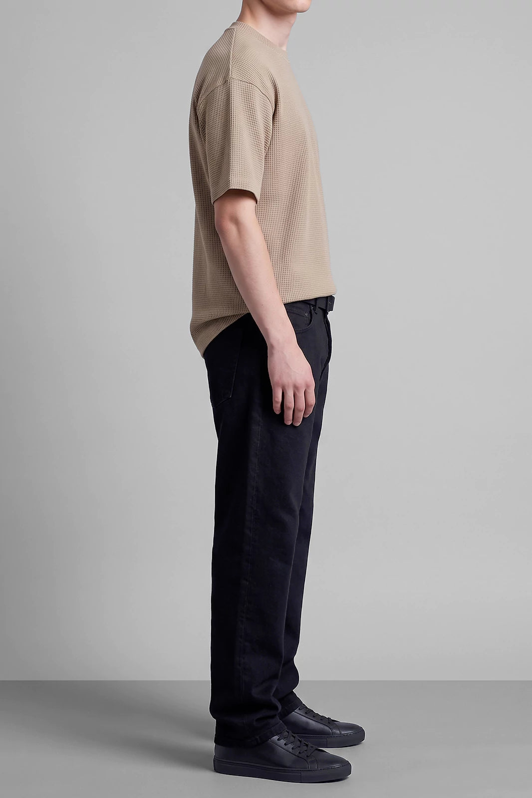 Crew Neck Textured T-Shirt