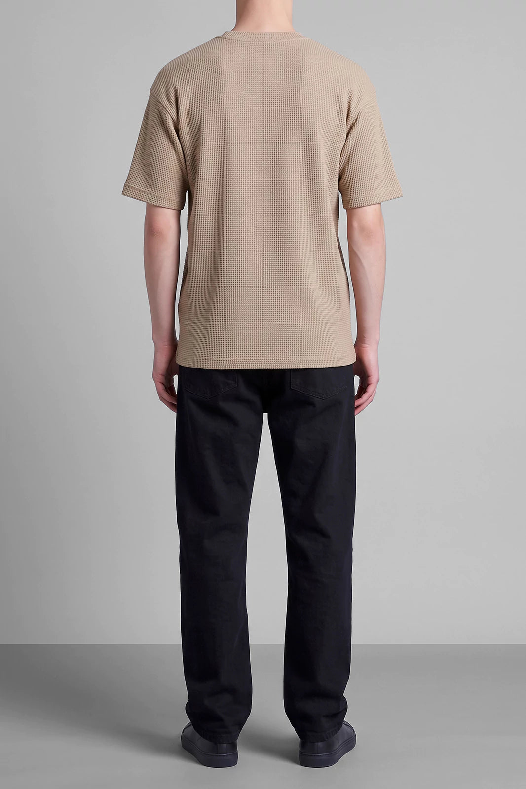 Crew Neck Textured T-Shirt