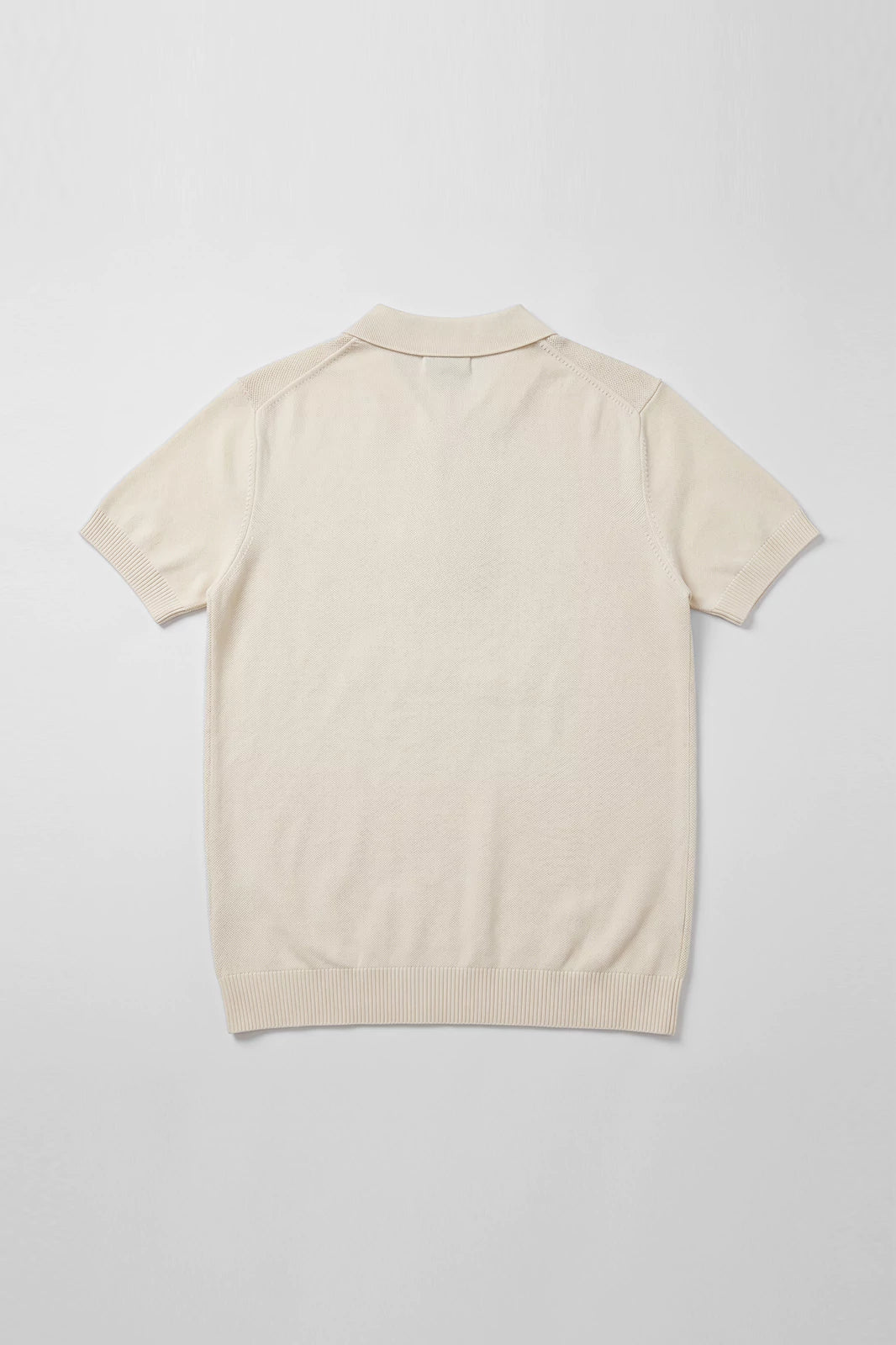 Zipper Textured Polo