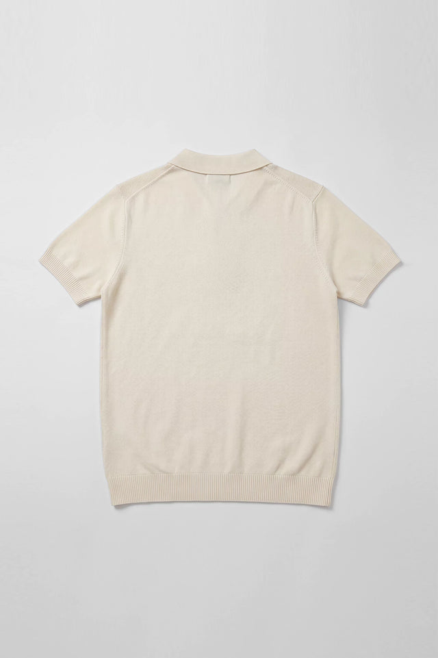 Zipper Textured Polo
