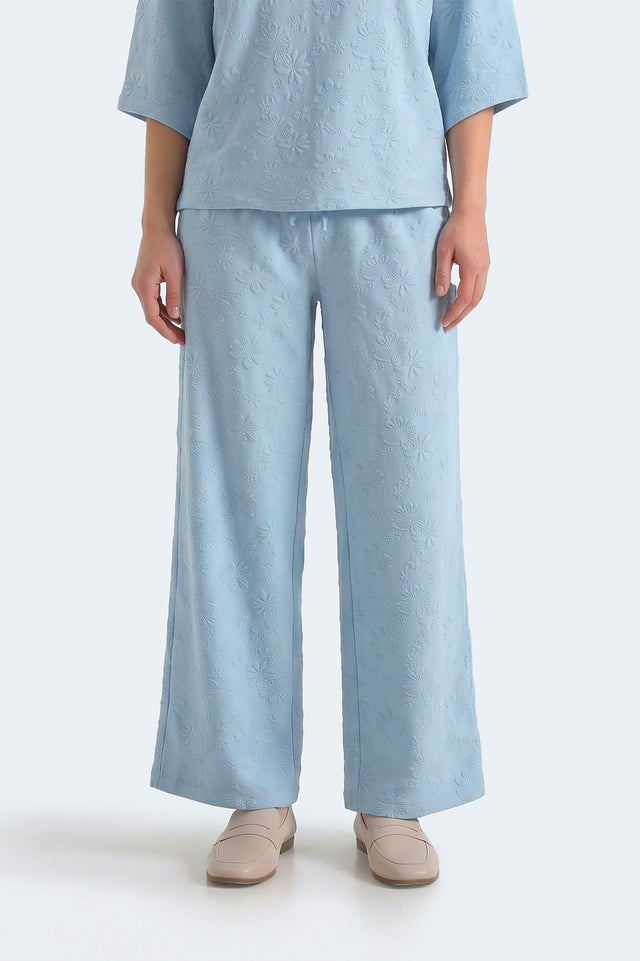 Womens Jacquard Textured Co-ord Set