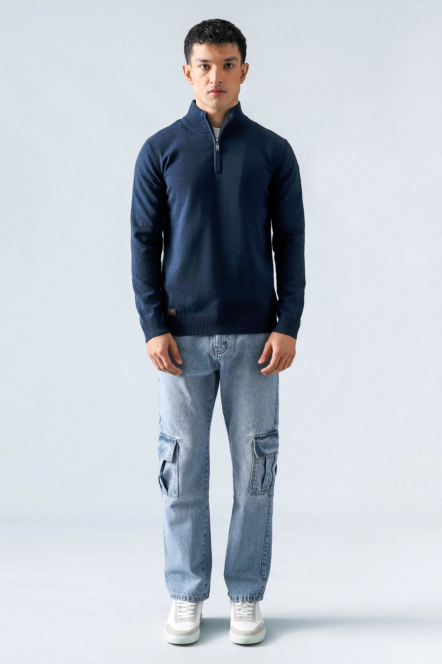 Basic Mock Neck Sweater