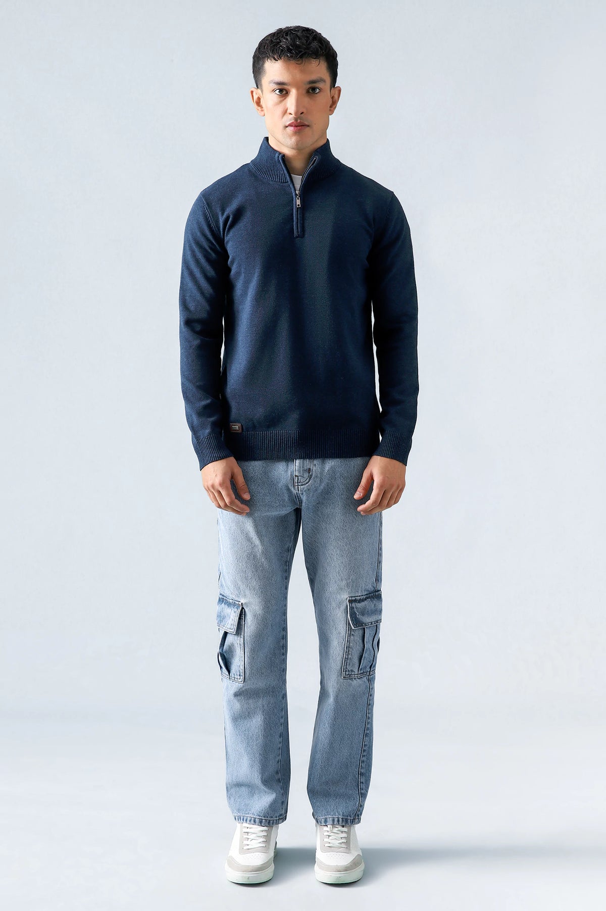 Basic Mock Neck Sweater