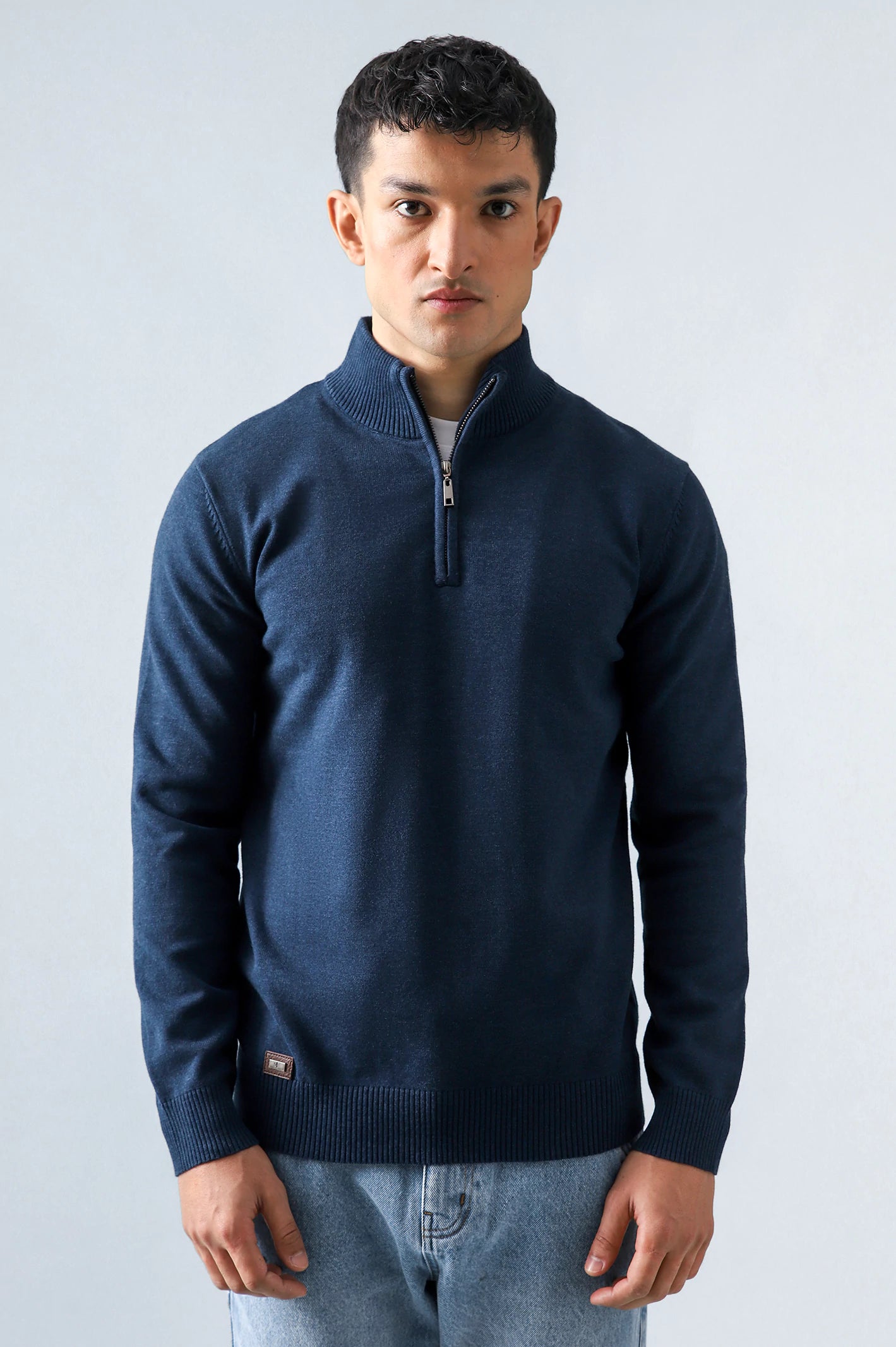 Basic Mock Neck Sweater