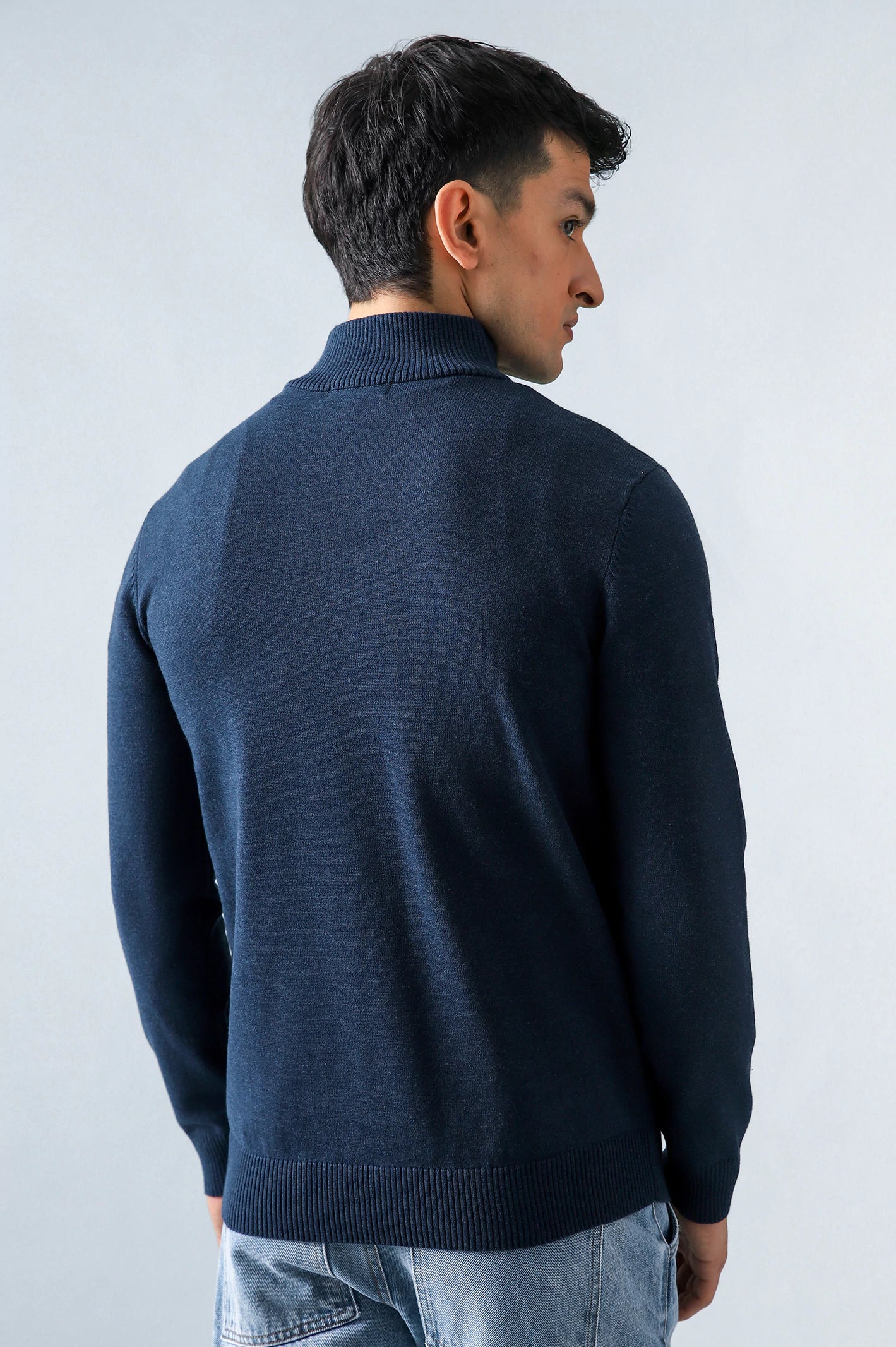 Basic Mock Neck Sweater